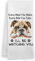 Funny English Bulldog Bull Dog Kitchen Towels Decor, English Bulldog Dog Lovers by XNXLDYLH