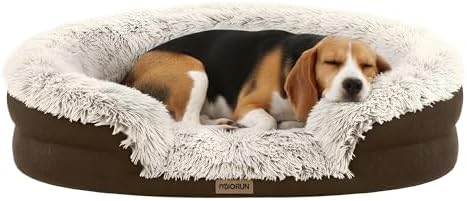 Miorun Fluffy Orthopedic Dog Beds Large Sized Dog by Miorun