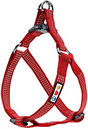 Pawtitas Reflective Step-in Dog Harness – Adjustable No-Pull Vest by Pawtitas