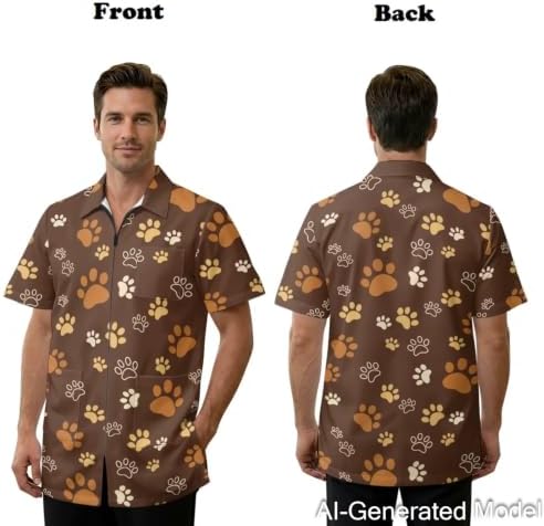 Dog Grooming Smock for Women & Men Water & Hair Repellent - Image 7