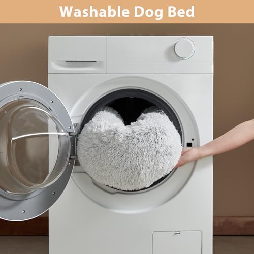 WNPETHOME Small Round Calming Dog Bed Cat Bed - Image 6