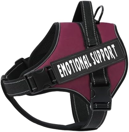 VOOPET Emotional Support Dog Harness, Professional Service Dog Vest by voopet