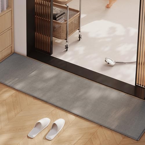Super Absorbent Bath Runner Mat, Non-Slip 12in Wide Bathroom Rug, Long Narrow by Unknown