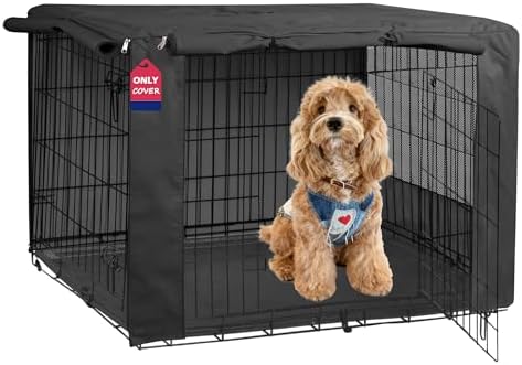 HiCaptain 36-Inch Dog Crate Cover by HiCaptain