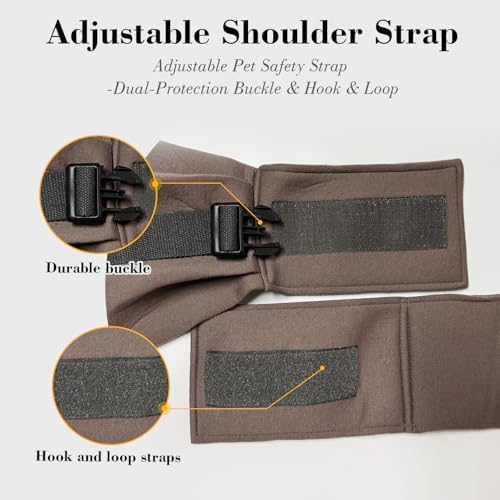Dog Sling Carrier for Small Dogs up to 15 lbs, Hands-Free, Size L - Image 4