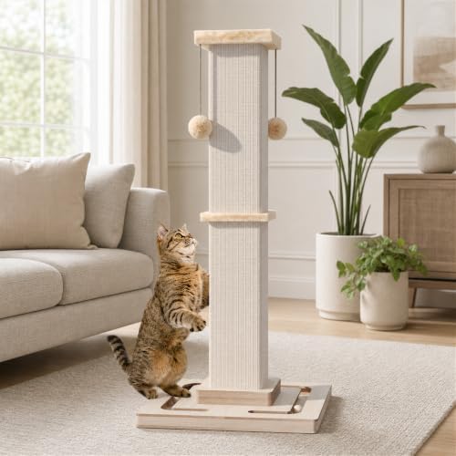 32" Large Cat Scratching Post - Image 2