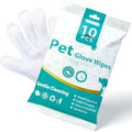 MEDUWEDU No-Rinse Pet Glove Wipes – 5-Finger Design, Coconut Oil & Aloe by MEDUWEDU