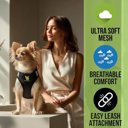 EcoBark Step in Dog Harness, XS & Small Dog Harness - Image 2