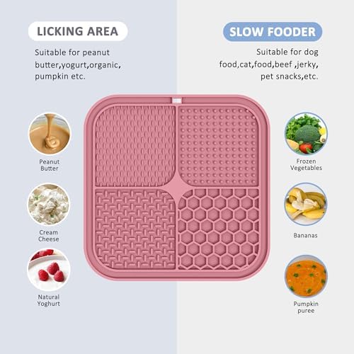 ChefAide 2 Pack Lick Mat for Dogs, Cats & Puppies - Image 3