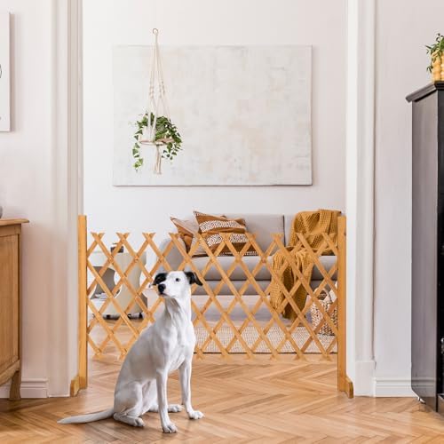 VINGLI 2 Packs Extendable Garden Fence, 27.55 Inch Tall Freestanding Accordion - Image 5