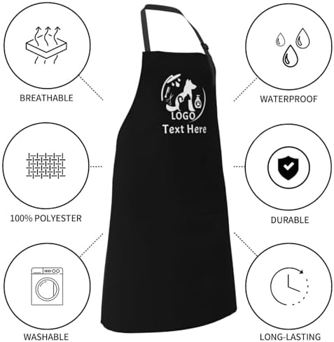 Cowcute Custom Pet Grooming Apron - Image 3