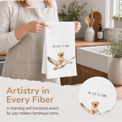 Labrador Retriever Kitchen Towels, Cute Hand Tea Towel - Image 4