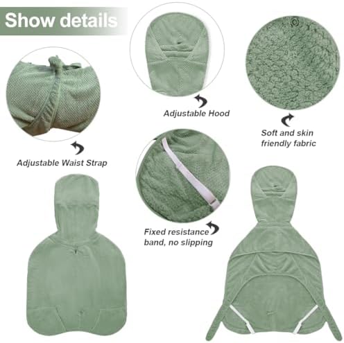 Medium to Large Size Dog Bathrobe, Quick Drying Super Absorbent, Warm Dog Towels - Image 7