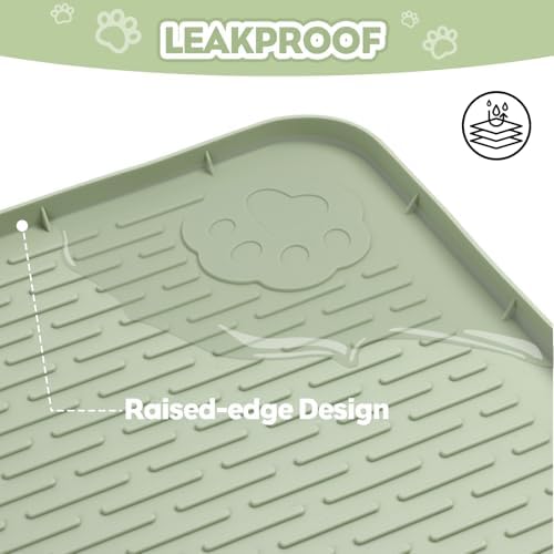 Silicone Cat Litter Mat for Litter Box 34”x22” Large Cat Mat - Image 7
