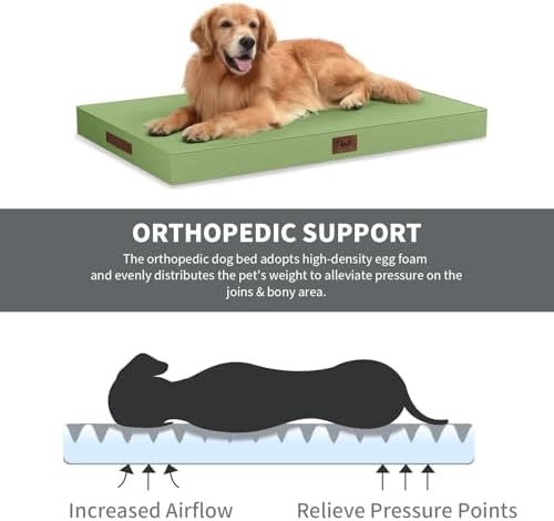 Jumbo Waterproof Orthopedic Dog Bed - Image 3