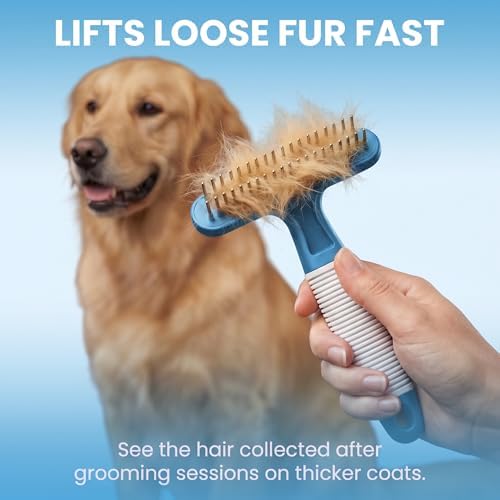 POODLIE Poodle Pet Dog Grooming Rake | Dematting Tool - Image 3