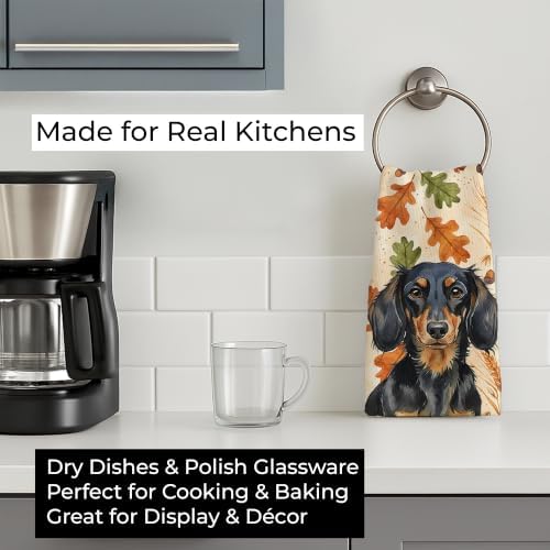 Caroline's Treasures Dachshund Dogs Kitchen Towel 15x25 - Image 3