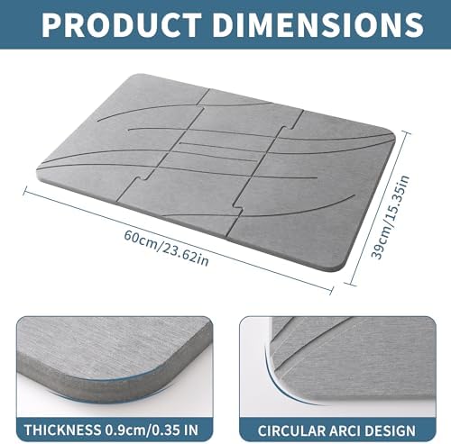 Stone Bath Mats for Bathroom - Image 2