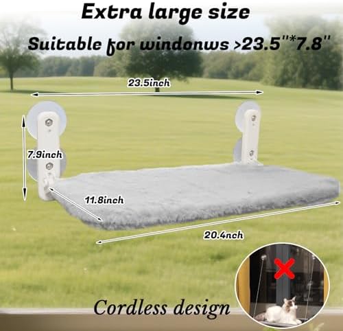 2 PCS Window Cat Bed - Image 3
