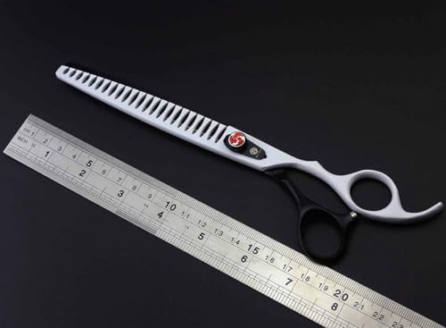 Purple Dragon 8.0 inch Professional Pet Grooming Scissors - Image 2
