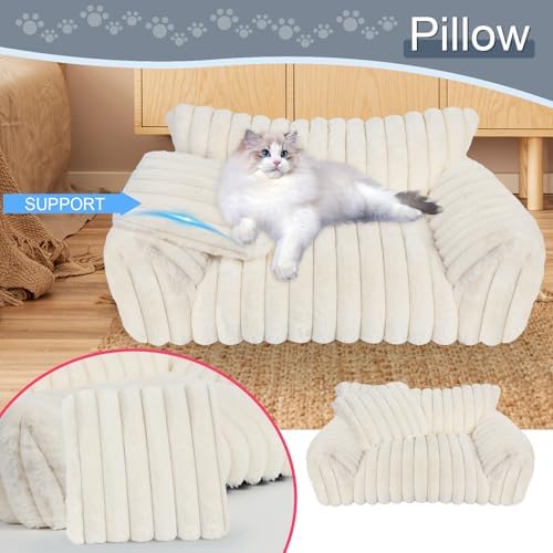 Cute Cat Couch Bed for Indoor Cats, Dog Beds for Small Dogs Couch - Image 2