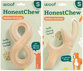 WOOF HonestChew Duo Dog Chew Toy Set by Woof