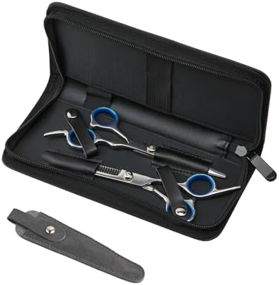 Haircutting Scissor Case with Zipper and A Leather Cover - Image 3
