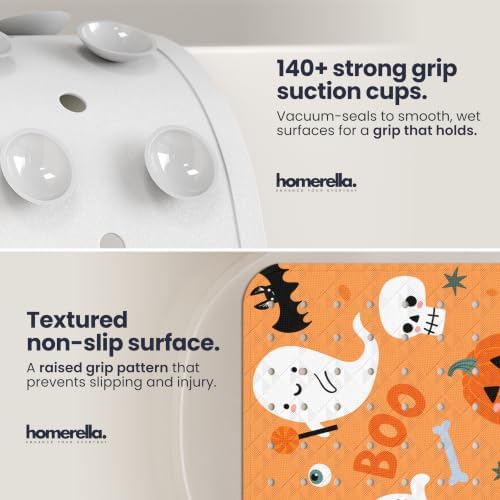 homerella Halloween Non-Slip & Anti-Mold Bathtub Mat - Image 2