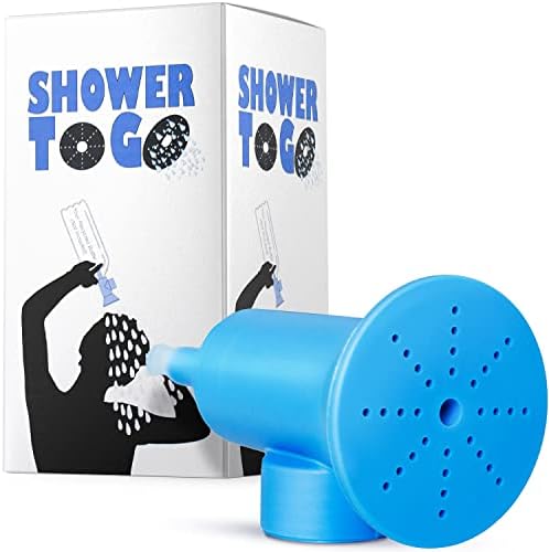 Shower to Go Portable Bottle Shower Attachment, Lightweight Outdoor Rinse Tool by ShowerToga