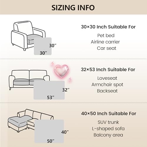 gogobunny Waterproof Loveseat Cover, Reversible Dog Cat Blanket - Image 6
