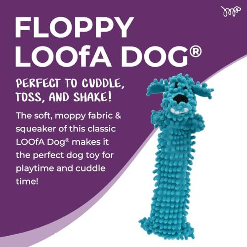 Multipet 12-Inch Floppy Loofa Light Weight No Stuffing Dog Toys - Image 7