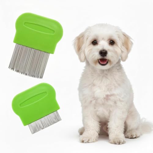Pets&Goods Tear Stain & Flea Remover Comb Set by PetsGoods