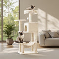 44 Inch Small Cat Tree Tower for Indoor Cats and Kittens by Aidoly