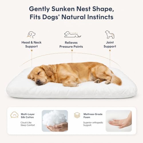 Magic Dog Super Soft Medium Dog Bed, 32 Inches Orthopedic Foam Pet Beds - Image 5