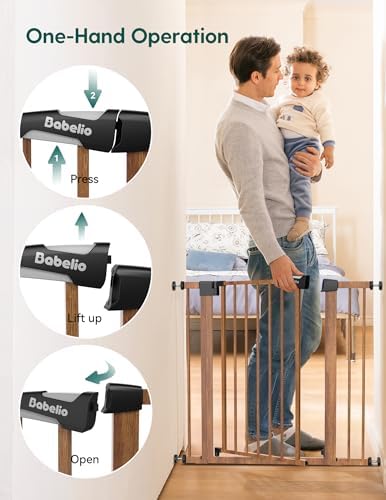 Babelio 29-55" Extra Wide Baby Gate, PressGuard P7 - Image 5