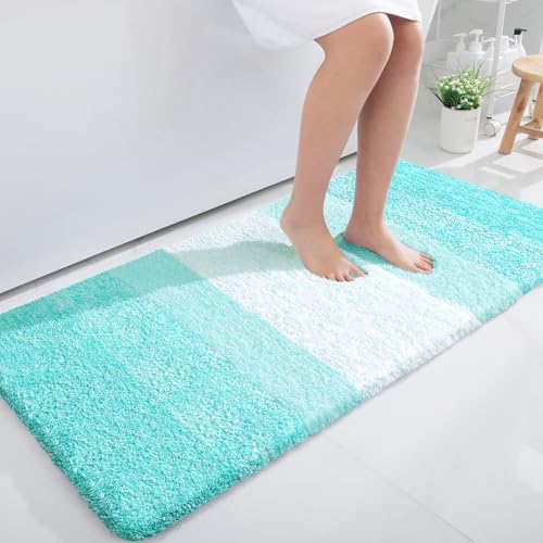 OLANLY Bathroom Runner Rug 44x24, Extra Soft Absorbent Microfiber Bath Rugs by OLANLY