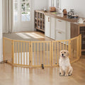 Dog Gate, Bamboo Freestanding Dog Gates by Algherohein