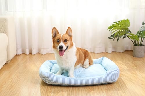 Dog Cooling Bed Summer Sleeping Cool Ice Silk Bed - Image 6