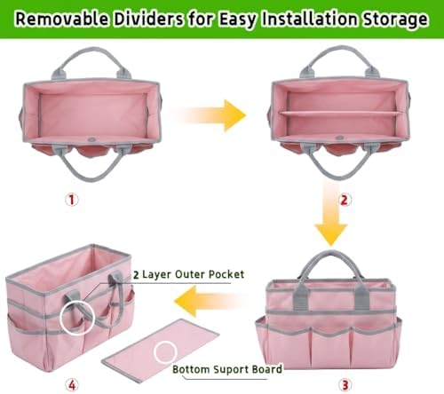 Pet Grooming Bag, Dog Grooming Organizer Tote - Image 4