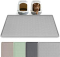 Silicone Cat Litter Mat 42" x 29" Cat Mat by Bartuke