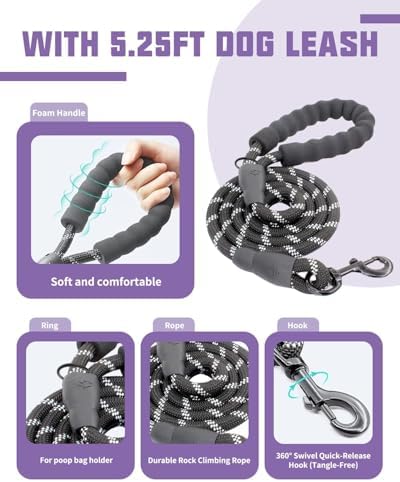 AUROTH Dog Harness and Leash Set Small Sized Dog, No Pull Escape Proof Vest - Image 3