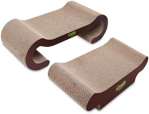 Best Pet Supplies Catify Corrugated Cardboard Cat Scratcher - Image 2