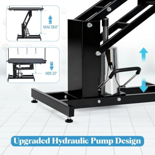Garvee 43.3" Hydraulic Dog Grooming Table - Image 4
