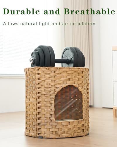 SETVSON Cat House for Indoor Cat, Large Double Cat Houses Bed - Image 3