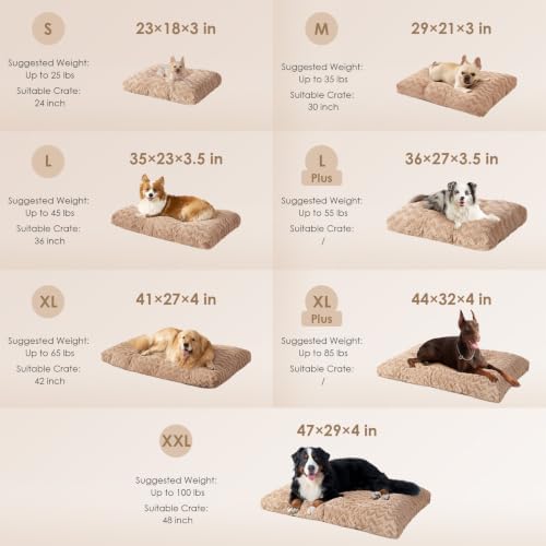 EHEYCIGA Washable XL Dog Beds Large Sized Dog, 41x27 Inch Pet Bed - Image 3