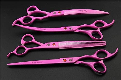 Purple Dragon 7.0 inch Dog Grooming Scissors Set - Image 7