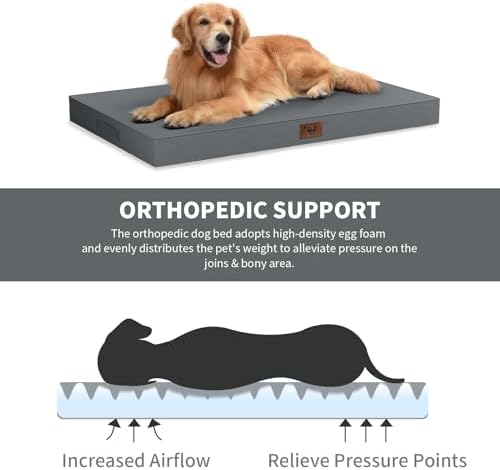 Orthopedic Waterproof Dog Bed for Small Dogs and Cats - Image 3