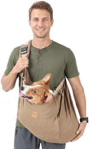 Large Dog Sling Carrier for Pets up to 40Lbs by Unknown
