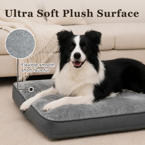 NUPIDA Large Plush Dog Bed for Crate - Image 2