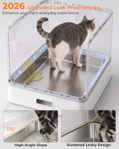 Stainless Steel Cat Litter Box - Image 4